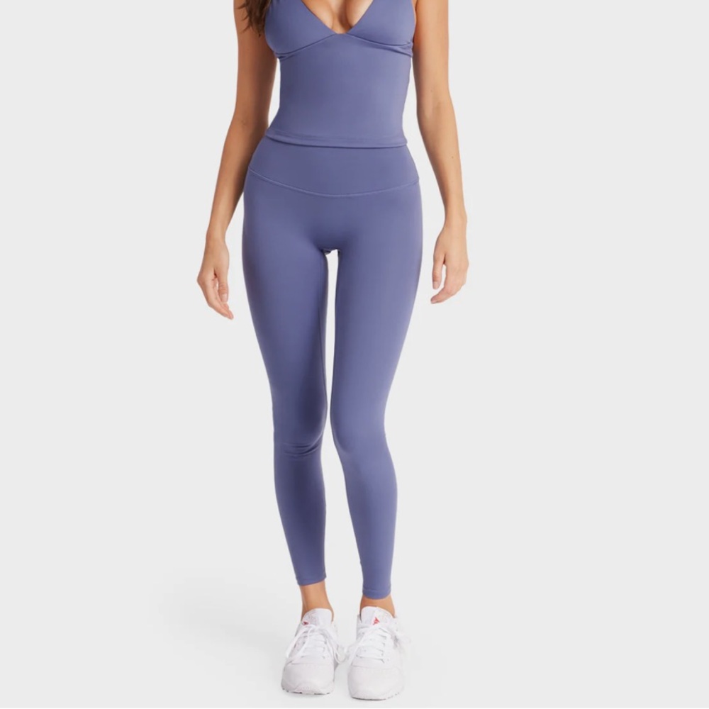 CSB IM Serenity Scrunch Leggings in Steel Blue - Picture 2 of 5